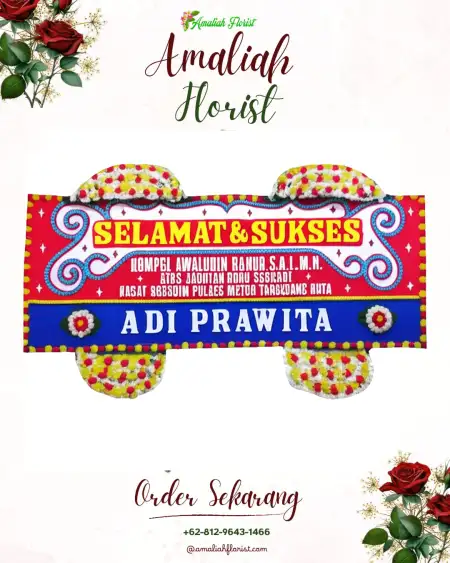 Papan Bunga Ucapan Selamat Tegal Kunir Lor